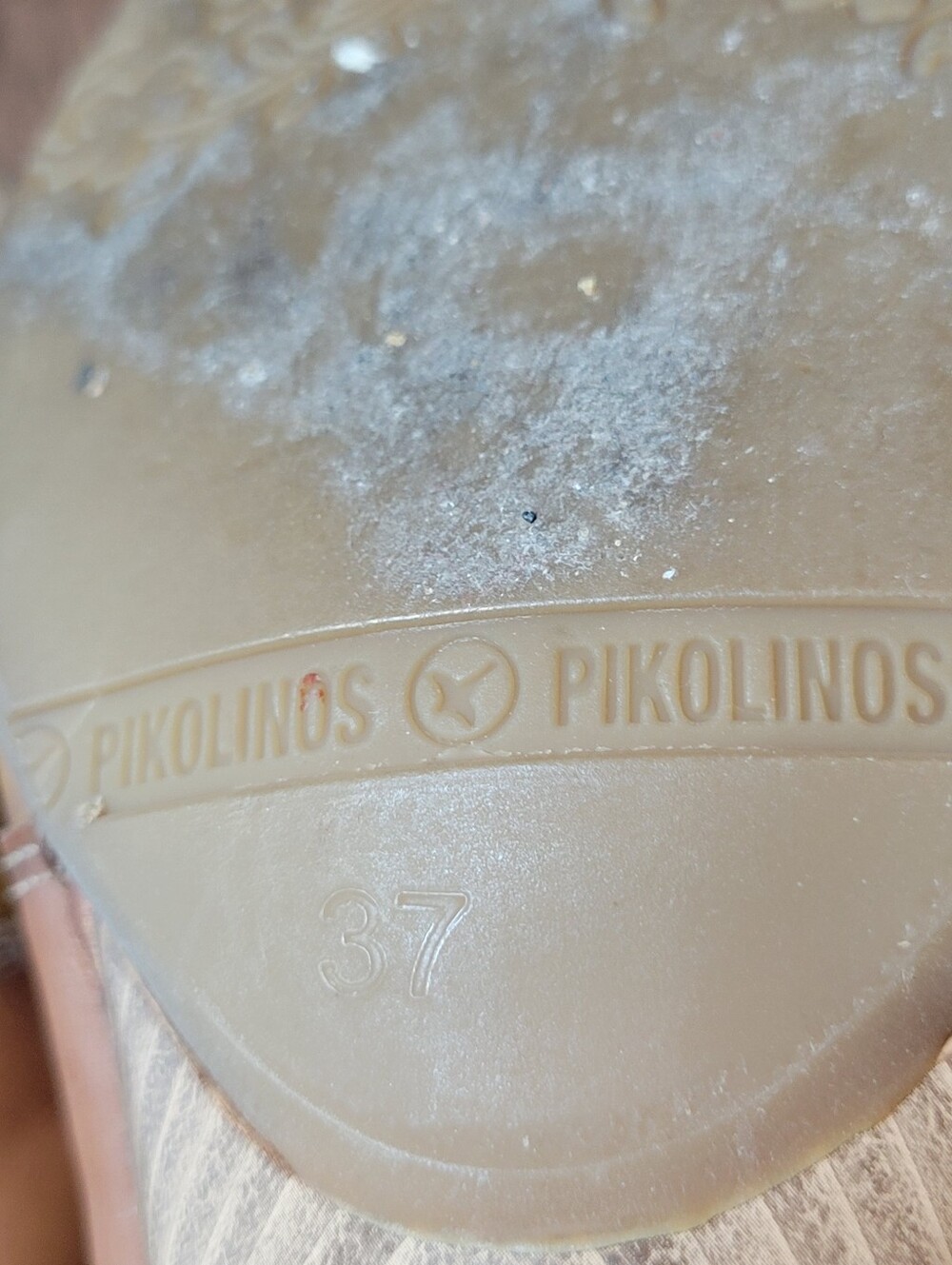 Pikolinos Tan Brown Slip On Clog Kitten Heel Sandals - Picture 9 of 9